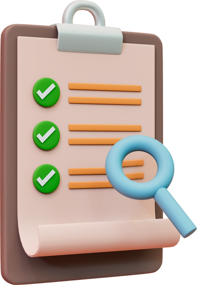 Paperwork icon Isolated 3d Render Illustration